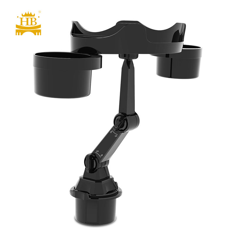 HB Car Cup Holder - Universal Folding Beverage Cup Holder with Desk Plate | Guangzhou Ho<i></i>ngbao Automo